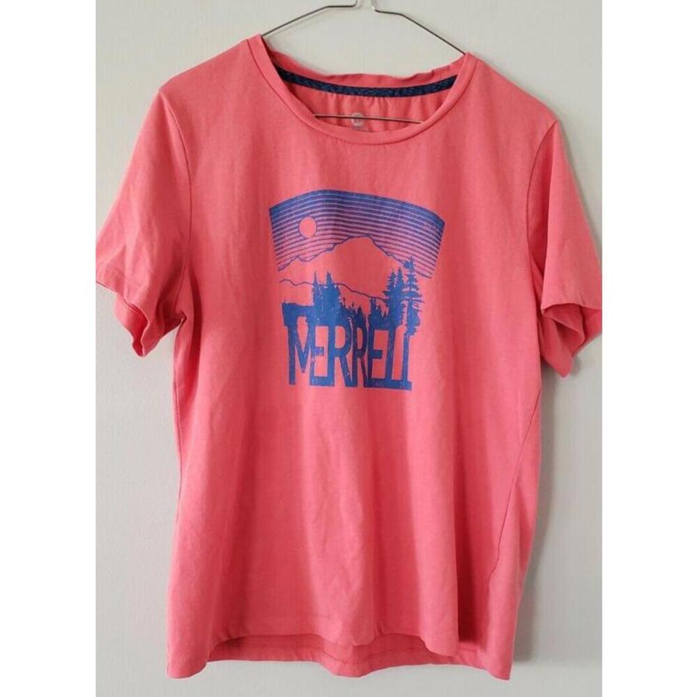 Merrell Women's Graphic Tshirt Pink Size XL